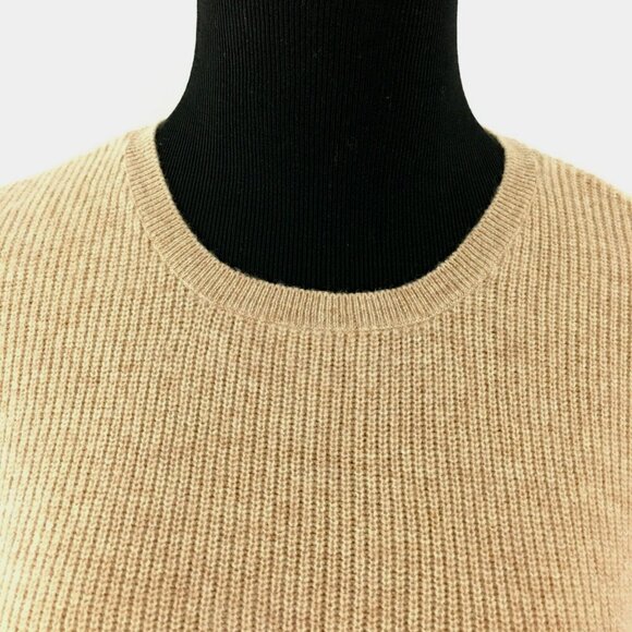 J MCLAUGHLIN Rudd cashmere sweater - women's sz L camel dolman sleeve large - Picture 2 of 7